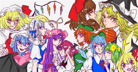 東方project 紅魔郷20周年おめでとう絵 狐火のイラスト Pixiv