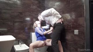 Blonde Blue Angel Is Sucking Cock In The Toilet Porn Movies 3Movs