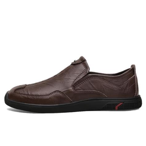 Chaussures Cuir Homme Dans Derby Marron Cdiscount Chaussures