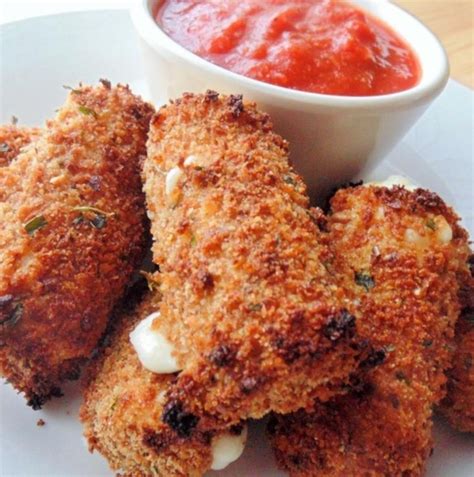 Baked Mozzarella Sticks - Easy Recipes