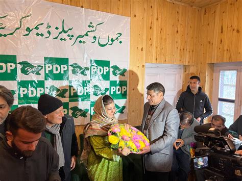 Socio Political Activist Rafiq Pandit Joins Pdp In Presence Of Mehbooba