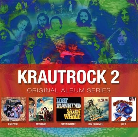 VARIOUS KRAUTROCK Krautrock Original Album Series Vol 2 5 CD Set