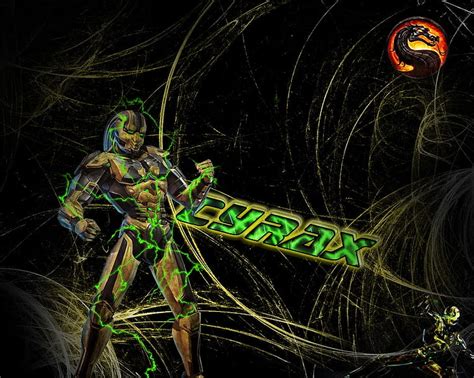 ألعاب الفيديو Mortal Kombat cyrax mortal kombat logo 1280x1024 ألعاب