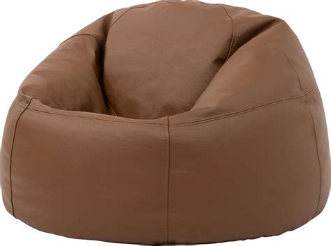 Icon Luxury Real Leather Bean Bag Genuine Leather Designer Bean Bags