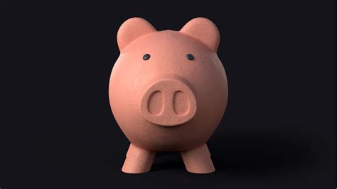 3d Piggy Bank Model Turbosquid 2104310