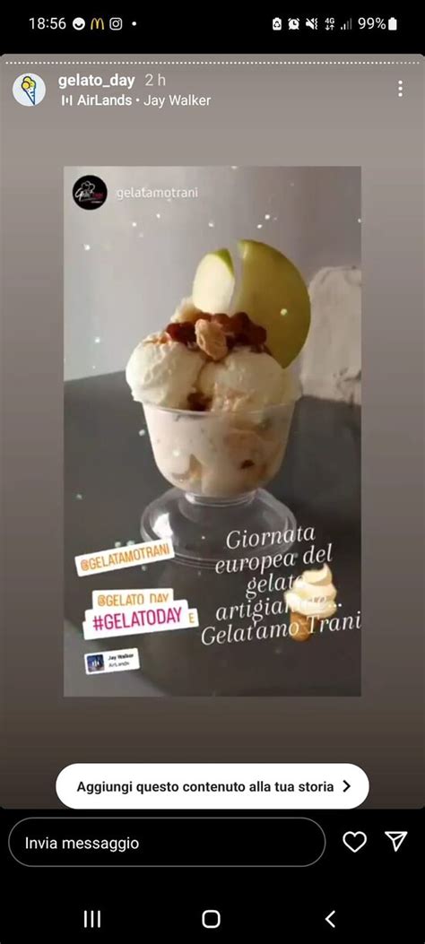 Gelateria Gelat Amo Trani Ristorante Recensioni Numero Di Telefono