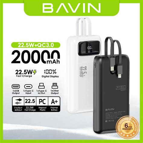 Bavin Pc Mah Pc Mah W Pd Qc Fast Charging