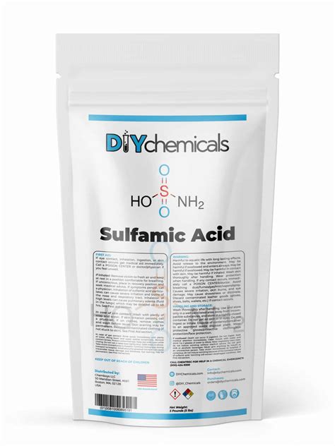 Sulfamic Acid - Descaling & Cleaning & Polishing, DIY Chemicals - DIYChemicals