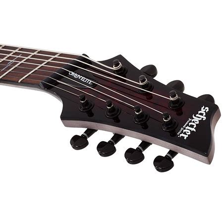 Omen Elite Multi Scale Black Cherry Burst Guitare Metal Moderne