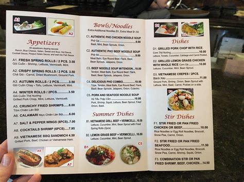 Menu At Chopstix Vietnamese Korean And Boba Tea Restaurant