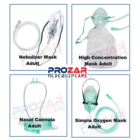 Oxygen Mask Adult High Concentration Mask Nebulizer Mask Tracheostomy