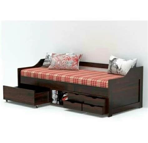 Brown Teak Wood Diwan Bed Storage Box At In Chennai Id