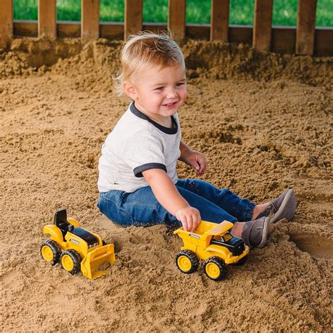 John Deere Sandbox Toys Cami N Volquete Y Tractor De Juguete Con