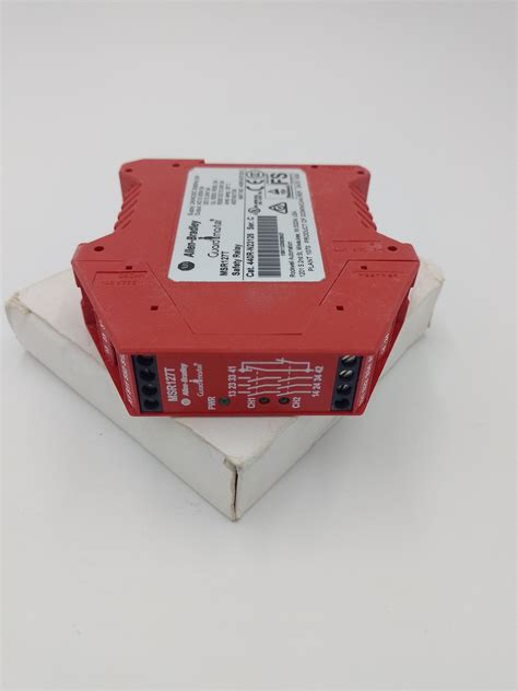 Relé De Segurança Msr127t Allen Bradley Frete Grátis