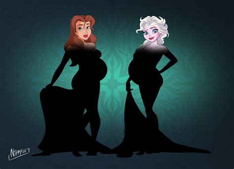 Pregnant Disney Princesses Fan Art