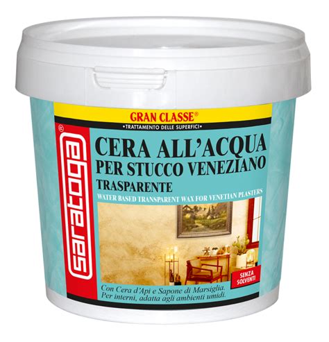 Cera All Acqua Per Stucco Veneziano Decorazioni Saratoga