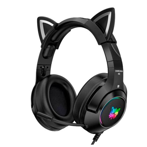 Headset Gamer Onikuma Led Som Preto Kabum