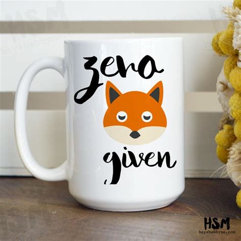 Zero Fox Given Mugs Coffee Mugs With Logo Buy Coffee Beans