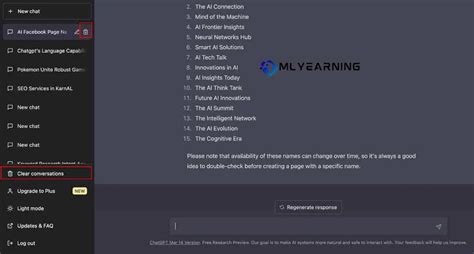 How To Delete Chatgpt History