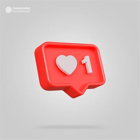 3d Heart Instagram PSD 23 000 High Quality Free PSD Templates For