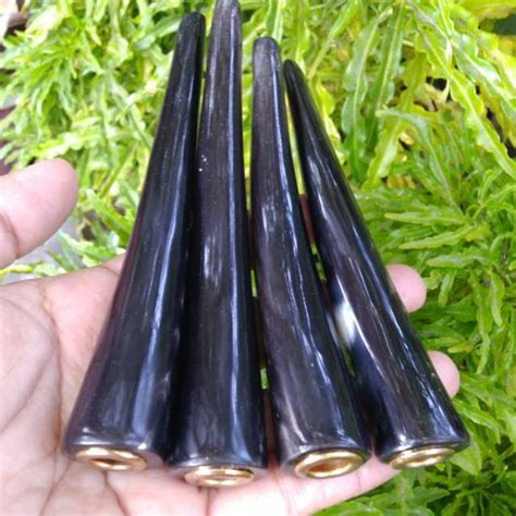 Jual Pipa Once Tanduk Kerbau Hitam 11 12 Cm Shopee Indonesia