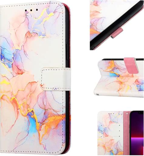 PONRFEKT For Infinix Hot Pro G Painted Case Shockproof Case Cover With Card Holder And