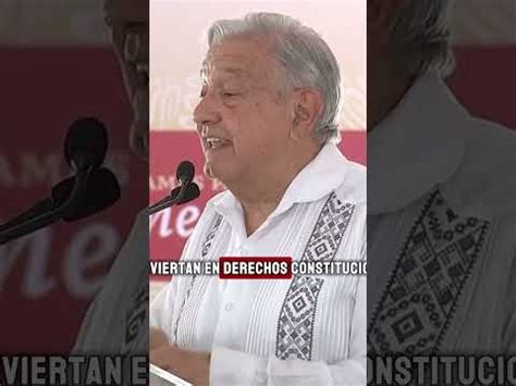 AMLO asegura que el siguiente presidente piensa igual que él YouTube