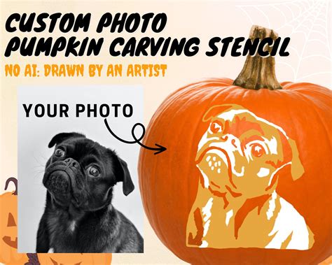 Custom Pumpkin Carving Stencil, Pumpkin Carving Template, Pumpkin ...