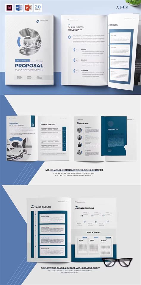 Business Proposal Brochure Template INDD Business Proposal Brochure