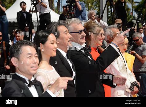 May 25 2023 CANNES France CANNES FRANCE MAY 25 L R Aoi Yamada