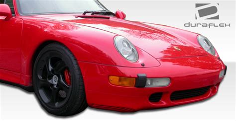 95 98 Porsche 993 Duraflex Turbo Look Front Bumper 1pc Body Kit 105103