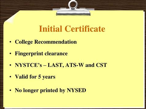 PPT NYS Teacher Certification Overview PowerPoint Presentation Free