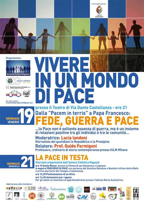 Vivere In Un Mondo Di Pace Castellanza E Legnano Azione Cattolica