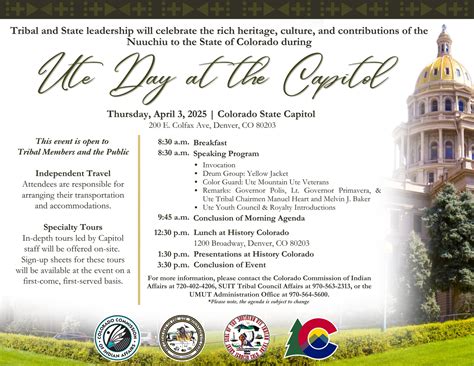 Ute Day at the Capitol 2025 – Southern Ute Indian Tribe