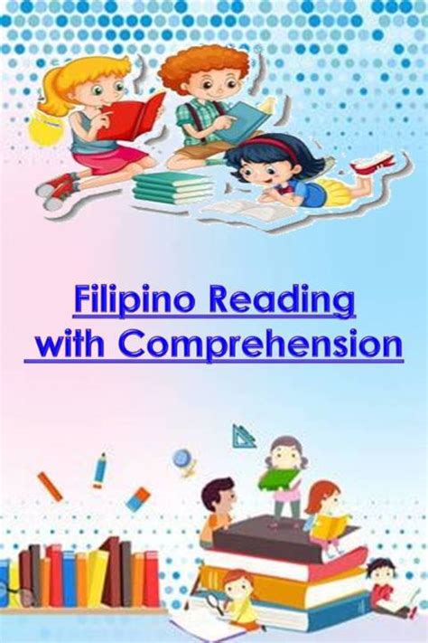 Filipino Reading Comprehension 16 Pages Free Bookbind Lazada PH