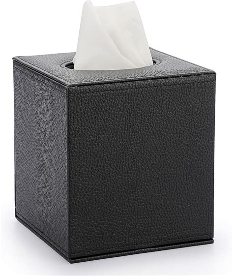 Amazon Sumnacon Tissue Box Cover Square Tissue Box Stylish PU