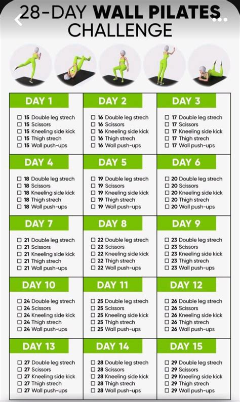 Pin By Meme Familia On Pilates Workout Plan Pilates Challenge