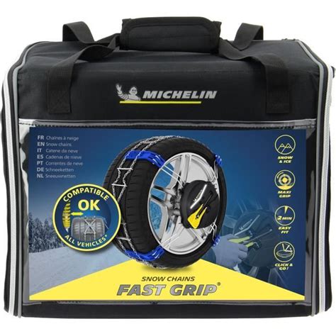 MICHELIN Chaines à neige frontale FAST GRIP 70 Cdiscount Auto