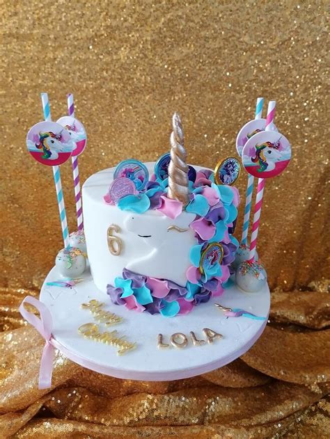 Unicorn Decorated Cake By Cake Rotterdam Cakesdecor