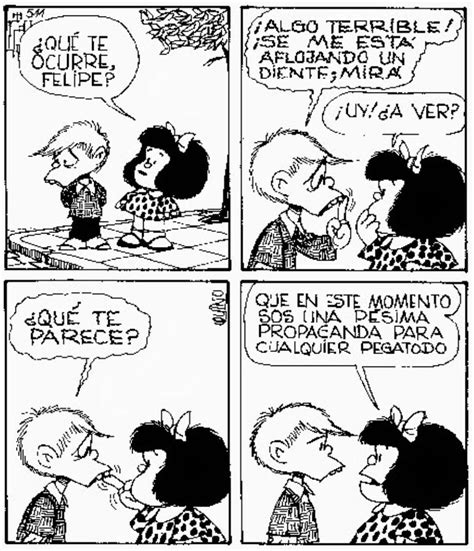 Felipe Historietas De Mafalda Chistes De Mafalda Dibujos De Mafalda