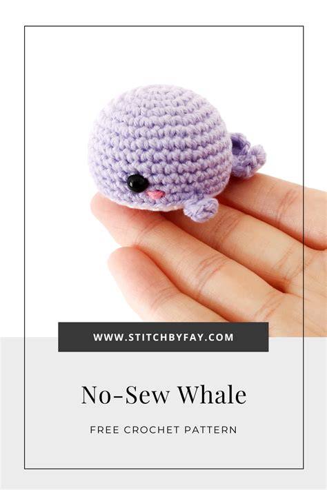 How To Crochet An Amigurumi Whale A Free Crochet Pattern Artofit