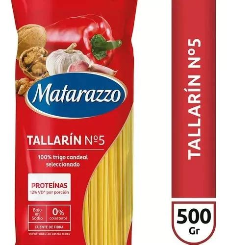 Fideos Tallarin Matarazzo X Gr Pack Unidades