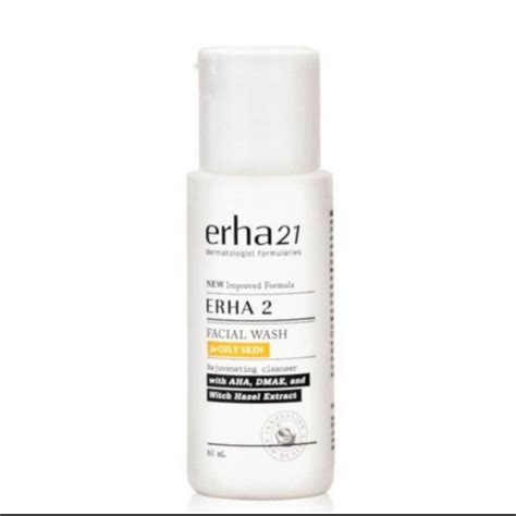 jual erha erha  facial wash  oily skin ml shopee indonesia