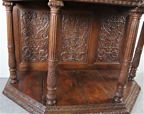 Proantic Dressoir En Ch Ne Sculpt De Style Renaissance