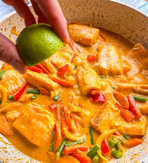 30 Minute Thai Red Curry With Fish Recipe So Easy Weekday Pescatarian