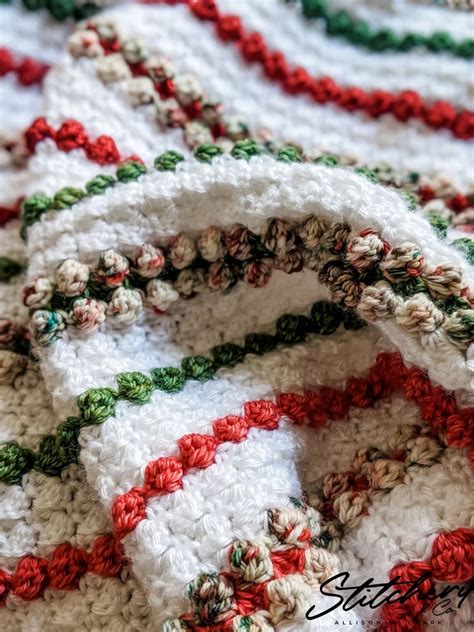 Crochet PATTERN The Noel Blanket Easy Crochet Christmas Blanket Pattern