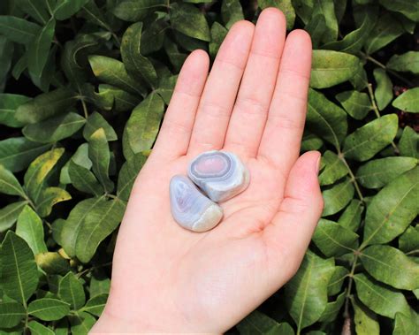 Pink Botswana Agate Tumbled Stone Choose Ounces Or Lb Bulk Wholesale Lots Premium Quality A