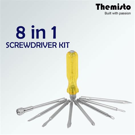 8 In 1 Combination Screwdriver Set Pack Of 8 Colombo Mall