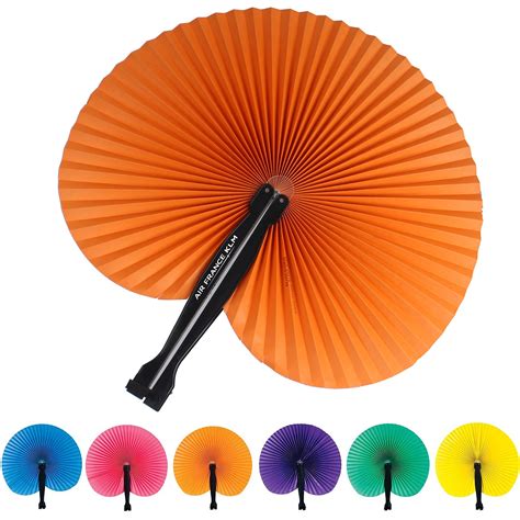 Advertising Colorful Folding Fans