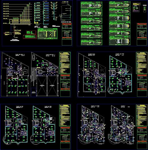 Electric Installation Dwg Block For Autocad • Designs Cad